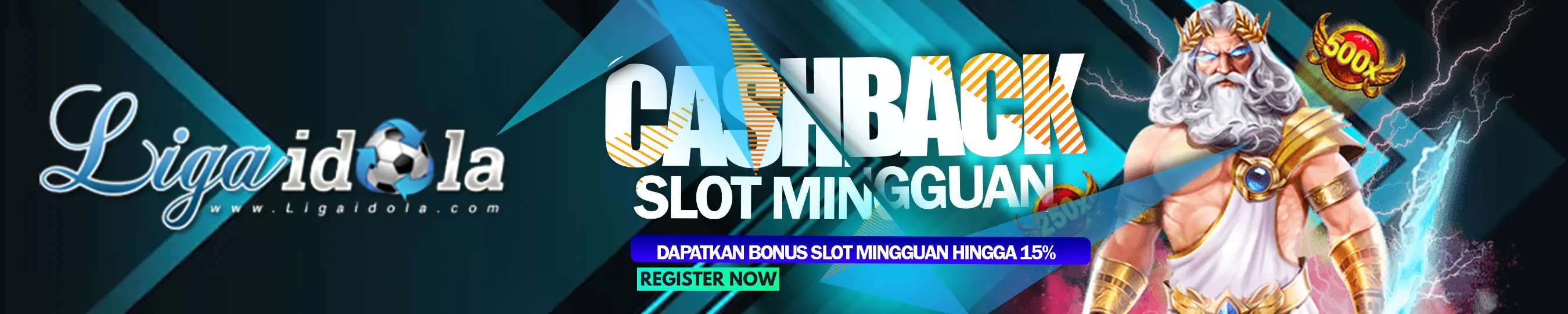 BONUS CASHBACK SLOT HINGGA 15%