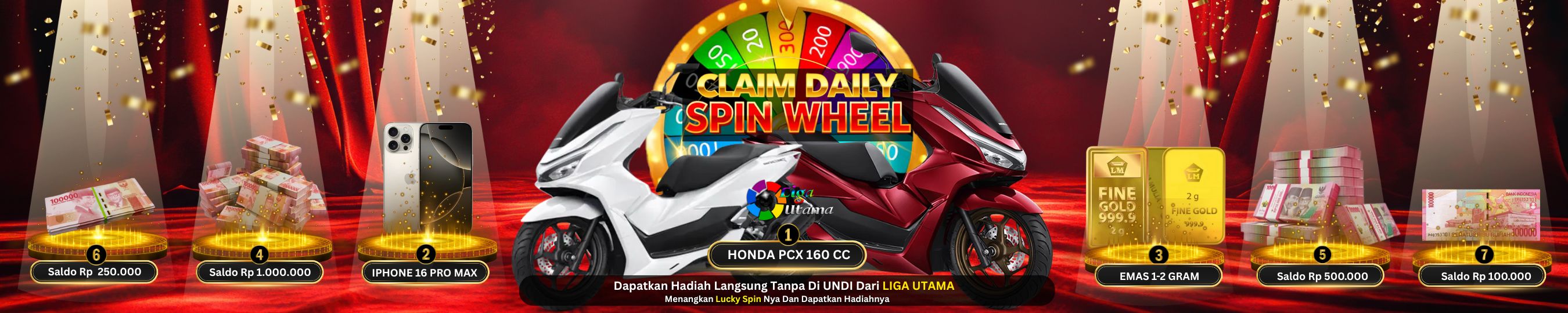 EVENT SPINWHEEL ANTI ZONK LIGAUTAMA