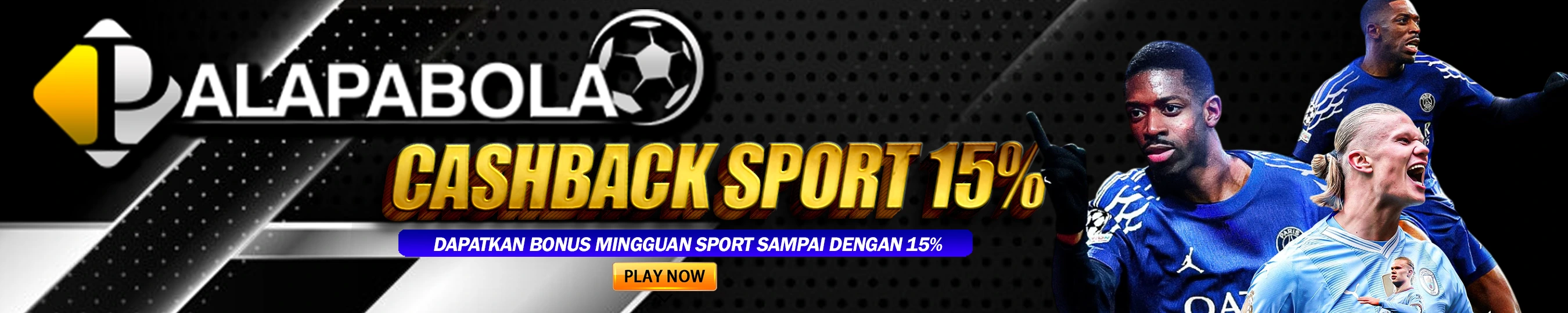 BONUS CASHBACK SPORTBOOK HINGGA 15%