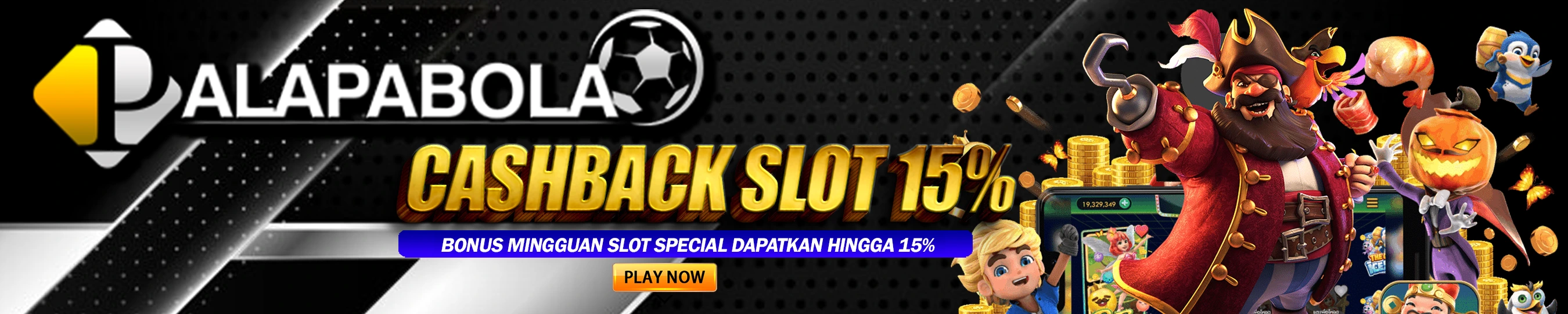 BONUS CASHBACK SLOT HINGGA 15%