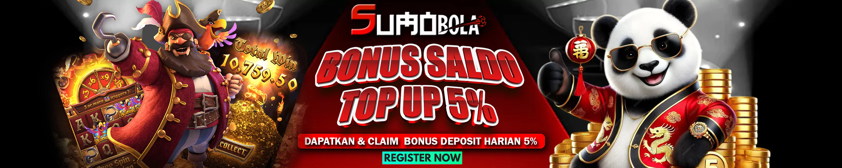 BONUS DEPOSIT HARIAN 5%