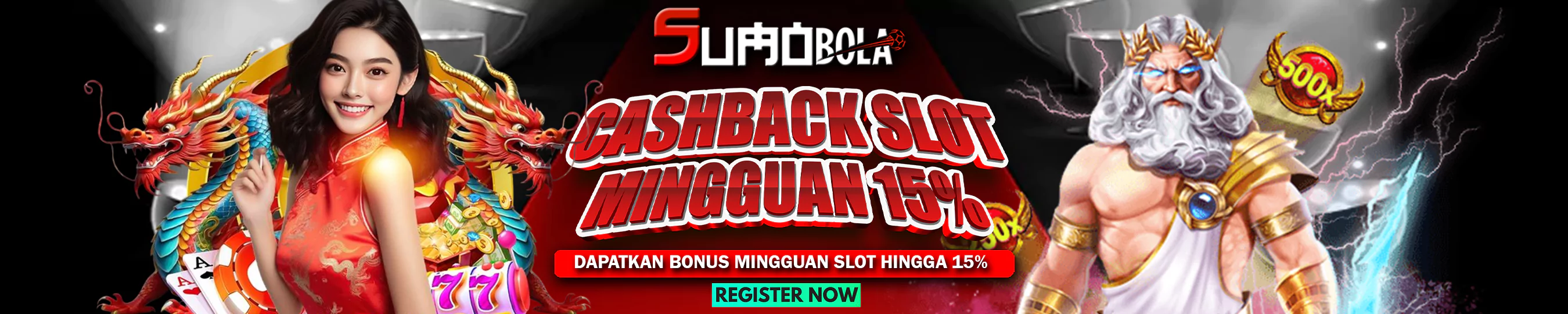 BONUS CASHBACK SLOT HINGGA 15%